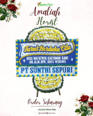 Papan Bunga Duka di Singosari