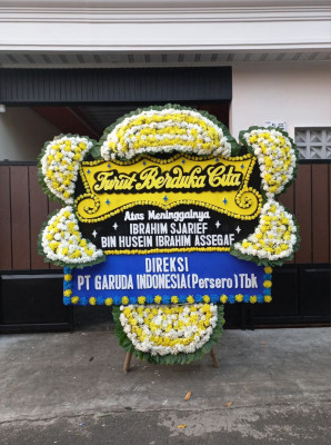 Papan Bunga Duka di Singosari