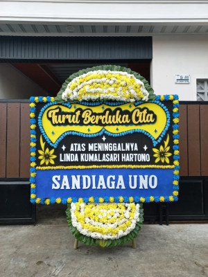 Papan Bunga Duka di Singosari